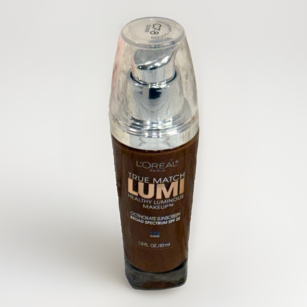 Loreal True Match Lumi Luminous Foundation C7-8 NUT BROWN COCOA New